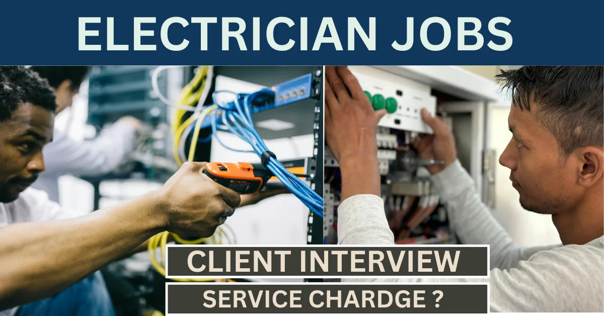 Read more about the article Vacancy Available for Electricians at Soundline Manpower Office