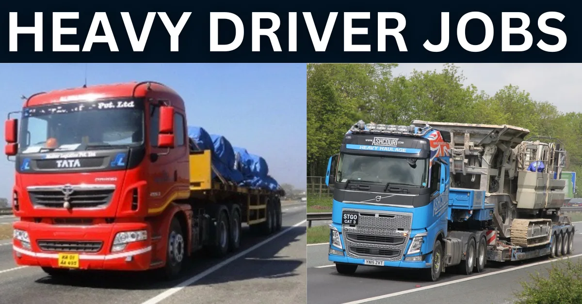 Read more about the article Urgent Requirement for Heavy Driver in KSA. Salary, Duty & More.