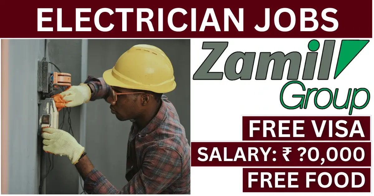 Read more about the article Electrician Jobs at Zamil Group in Saudi Arabia. Apply Now!