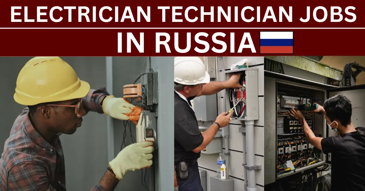 Read more about the article Electrician Technician Jobs in Russia. 1200 USD/Month.