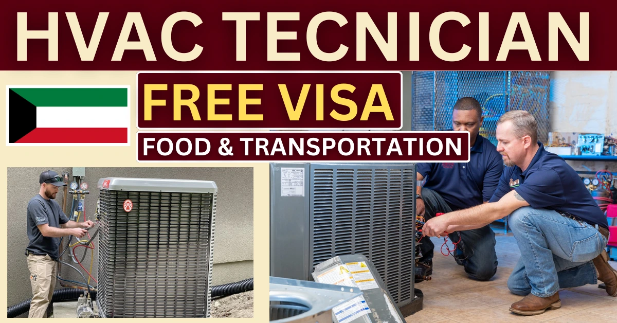 Read more about the article Urgent Requirement for HVAC Technician in Dubai. Free Visa by Company.