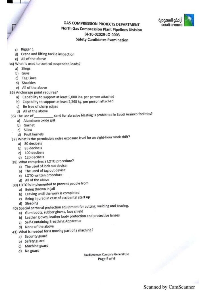 GAS COMPRESSION DEPARTMENT - (NORHTERN PIPELINE DEPARTMENT) PAGE 3